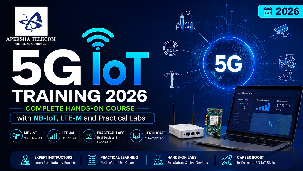 5G IoT Training 2026