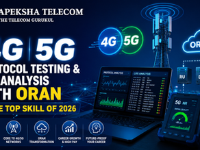 4G 5G Protocol Testing & Log Analysis with ORAN