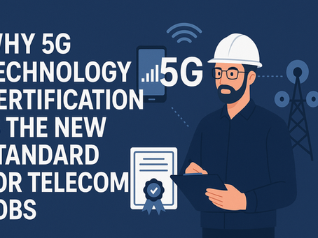 5G Technology Certification Telecom Jobs