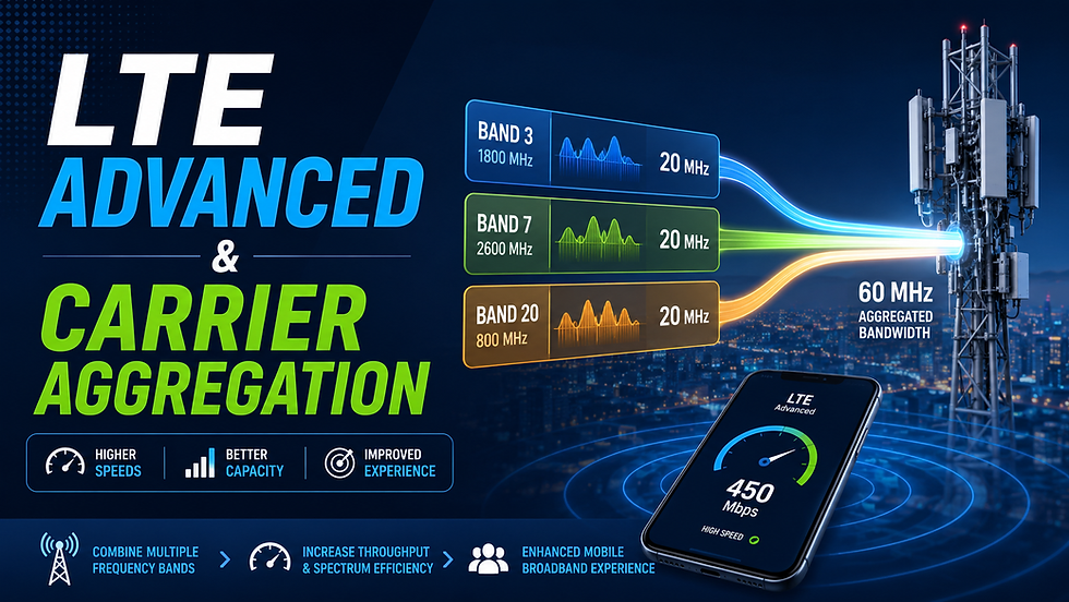 LTE Advanced & Carrier Aggregation