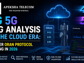 4G 5G Log Analysis in the Cloud Era