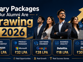 Salary Packages Our Alumni Are Drawing in 2026