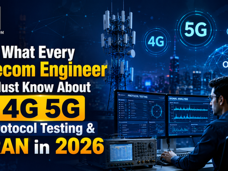 4G 5G Protocol Testing & ORAN Guide 2026