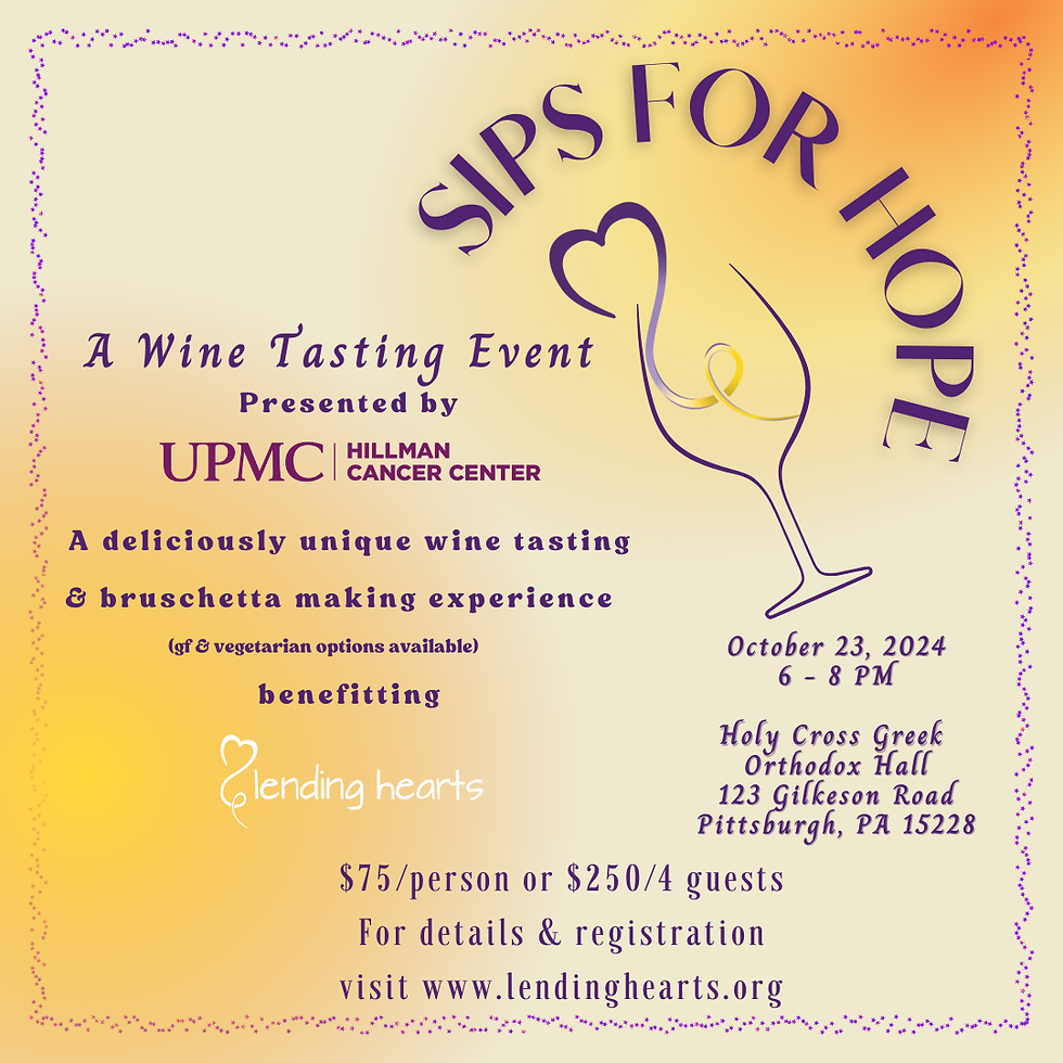 Sips for Hope presented by UPMC Hillman Cancer Center