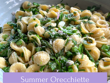 Summer Orecchiette