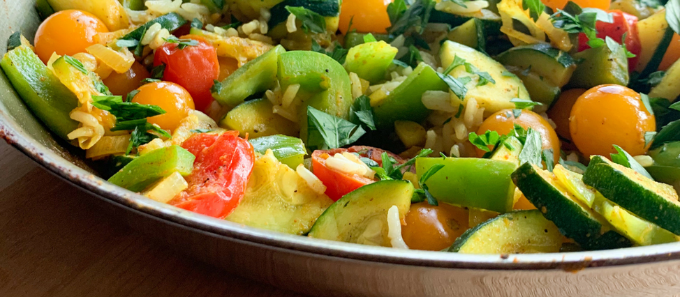 Summer Vegetable Paella