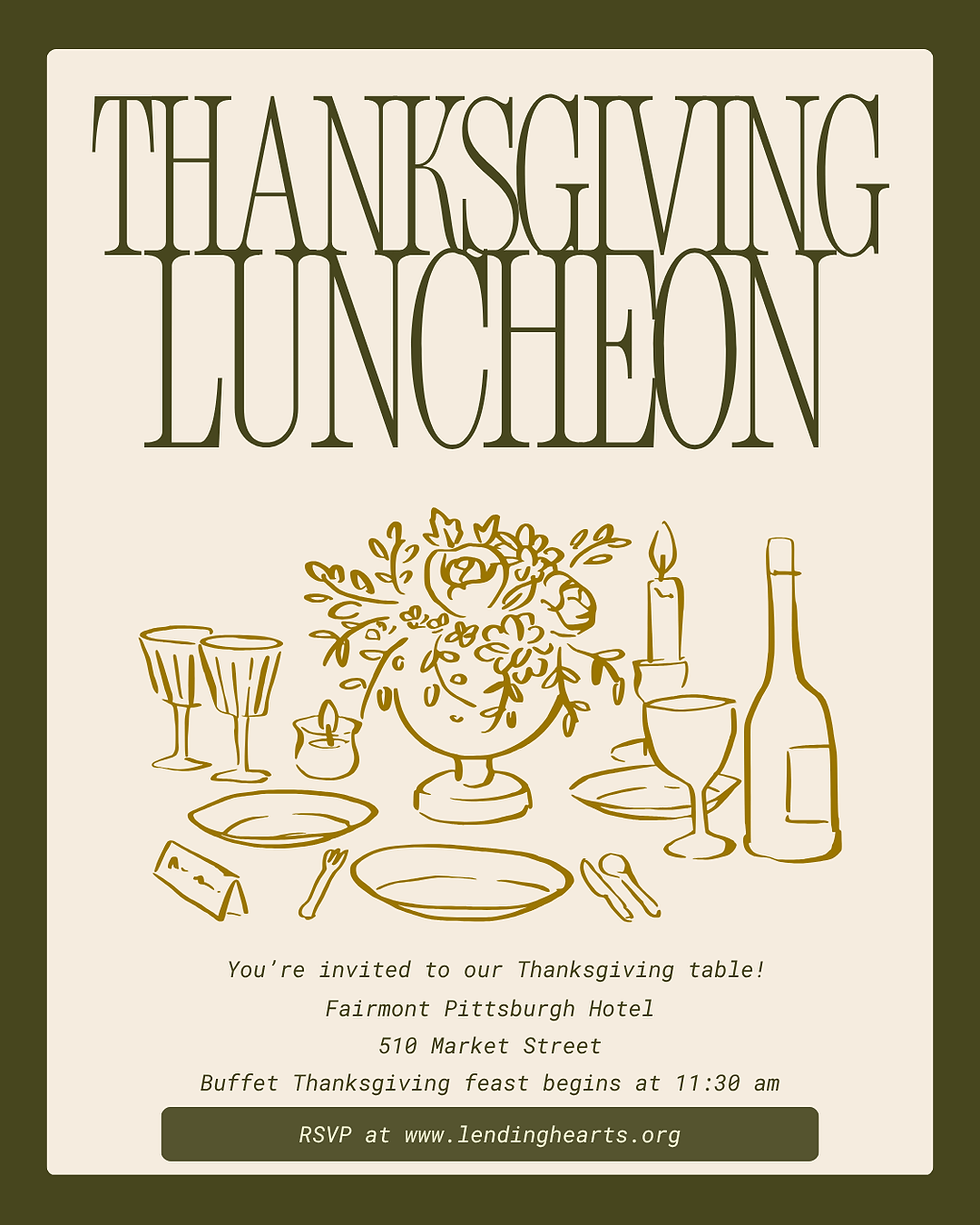 Thanksgiving Luncheon with Lending Hearts
