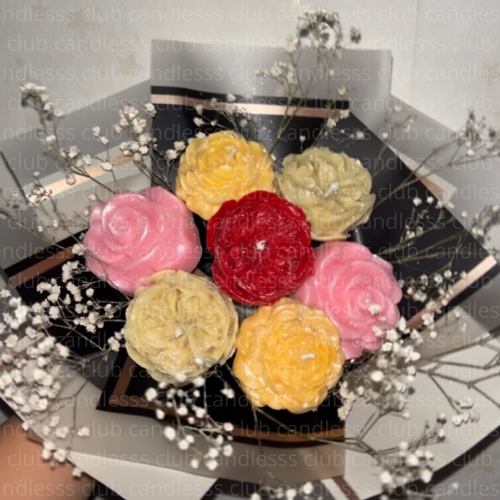 Miniatura: Ramo mezcla de 7 flores