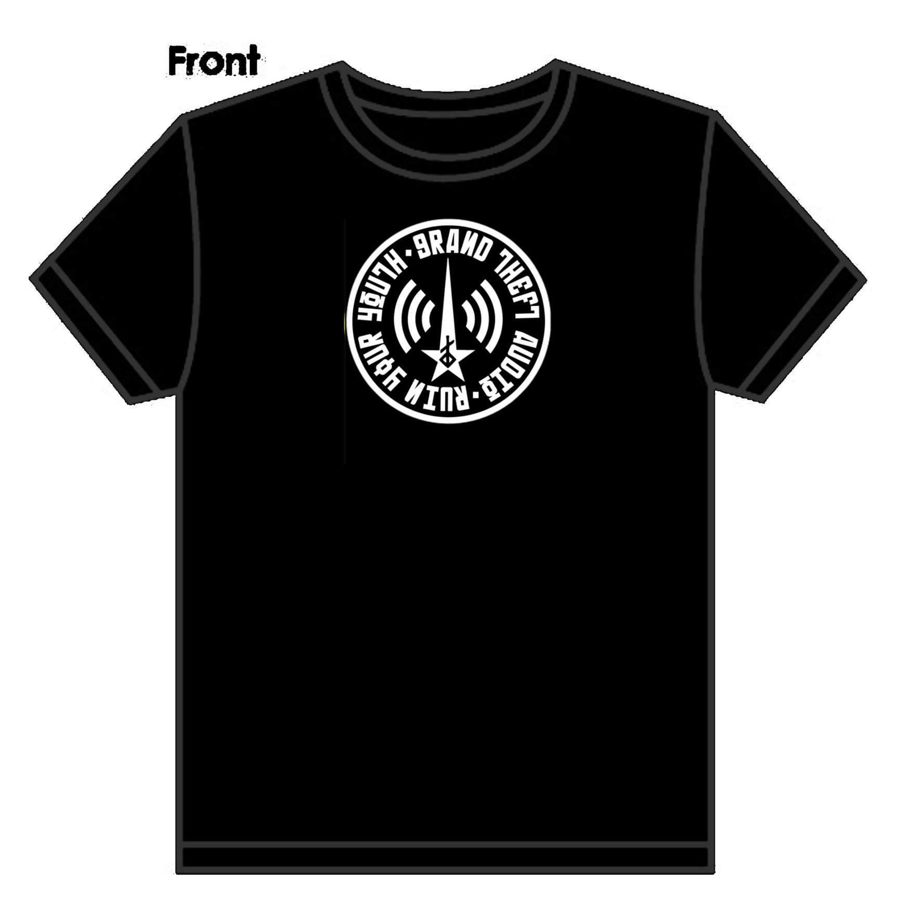 GTA RUIN YOUR YOUTH CIRCLE T Shirt Regular Fit