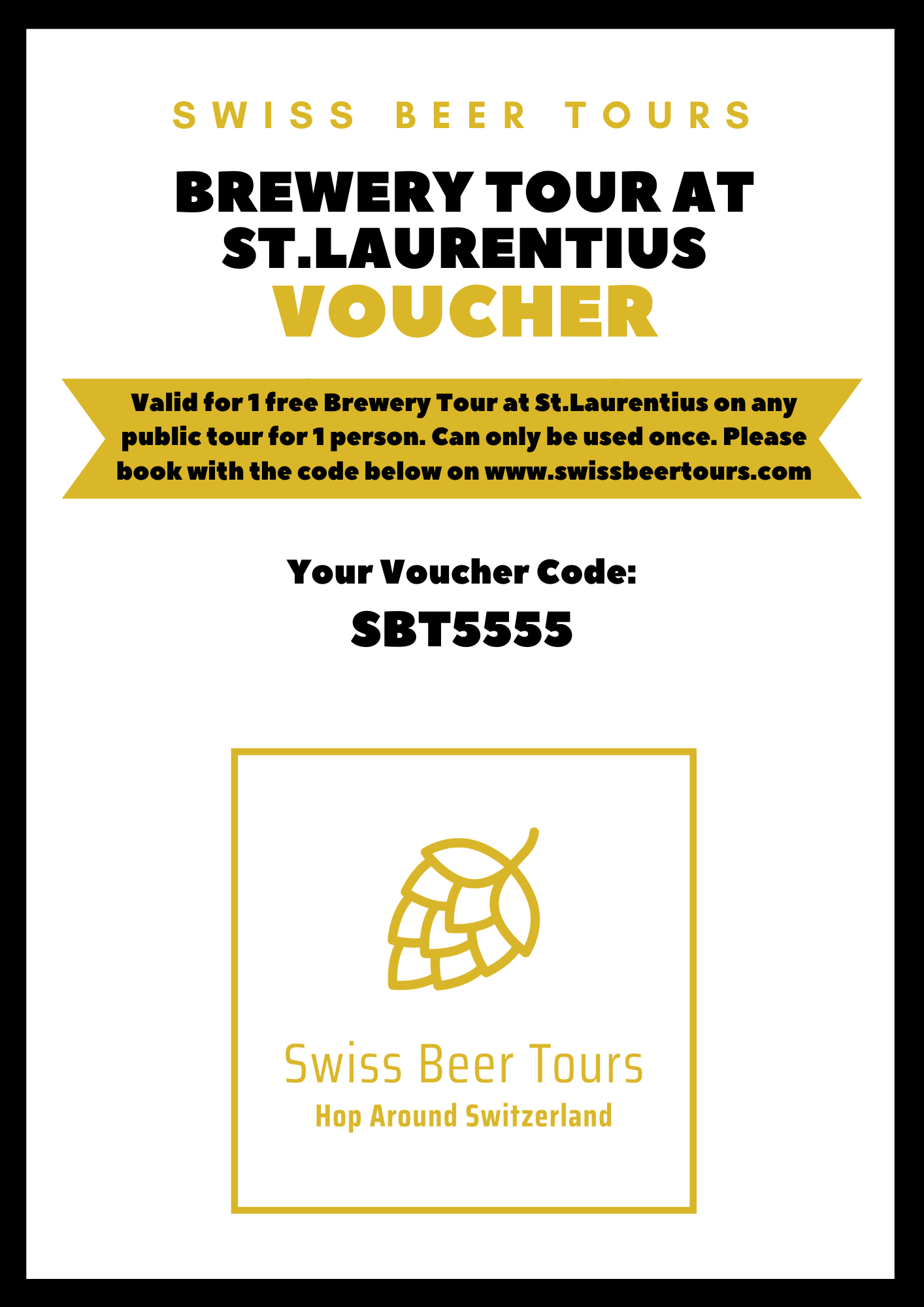 Brewery Tour at St.Laurentius Gift Voucher