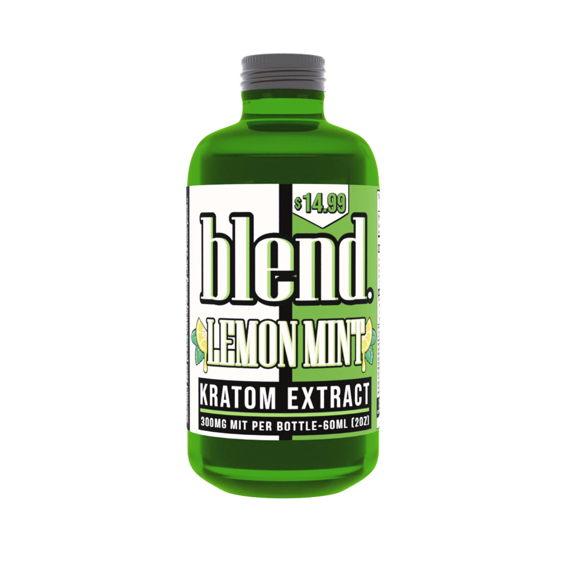 Blend Lemon Mint Mitragynine 300MG - Liquid Shot