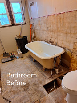 Bathroom Before