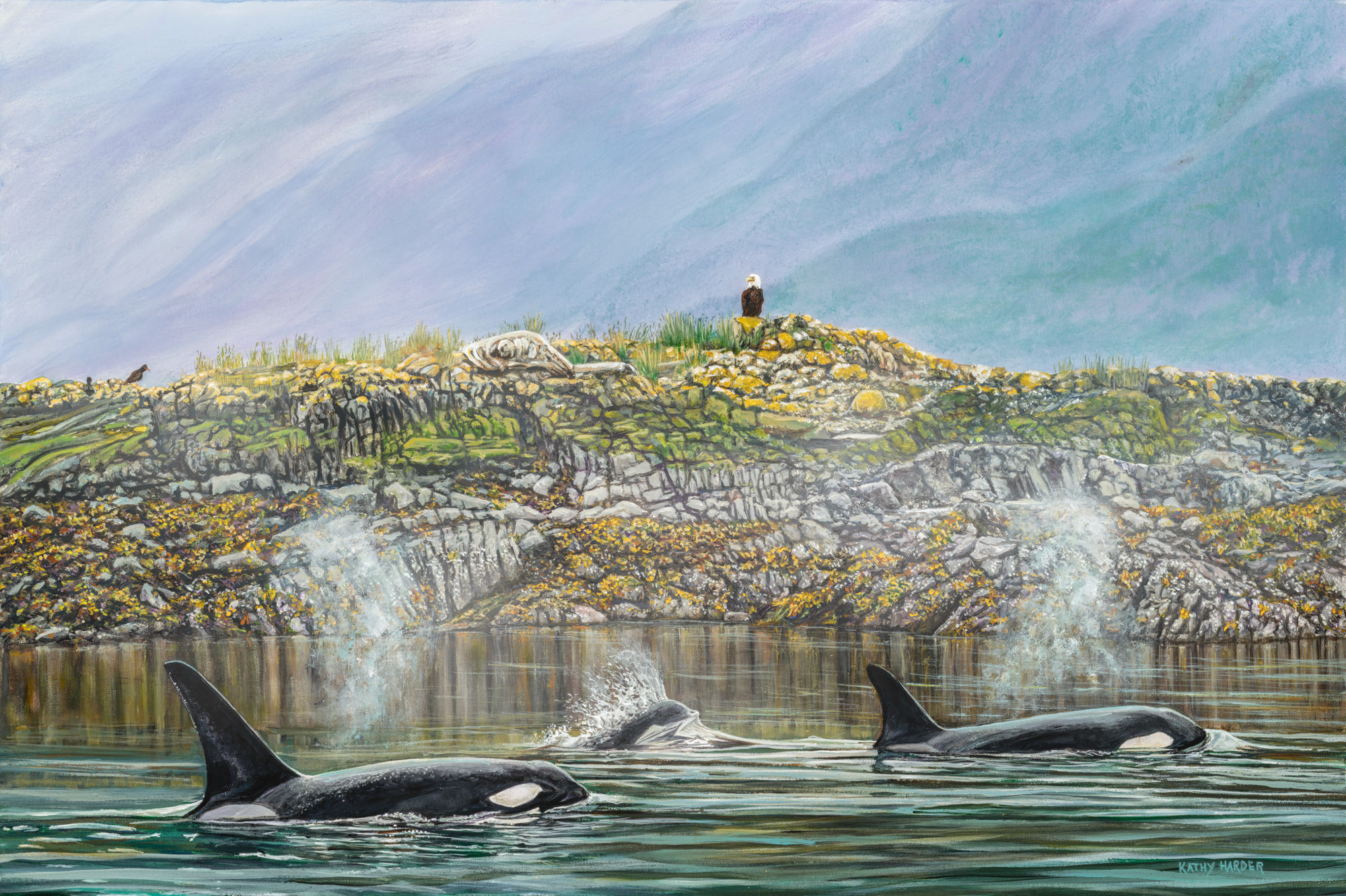 A Breath Taking Moment Art Card