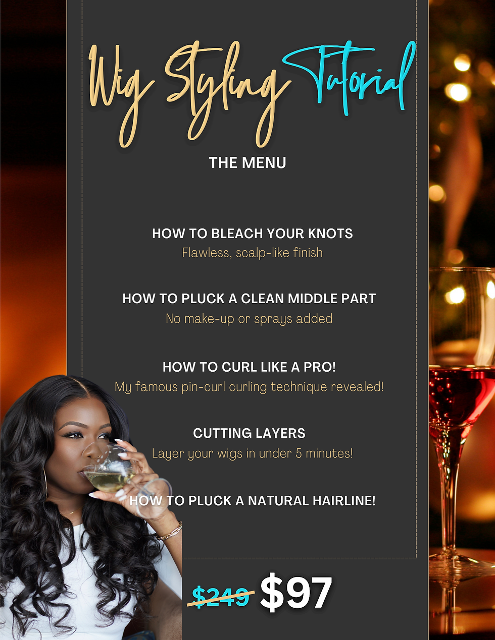 Thumbnail: THE COMPLETE WIG STYLING BLUEPRINT