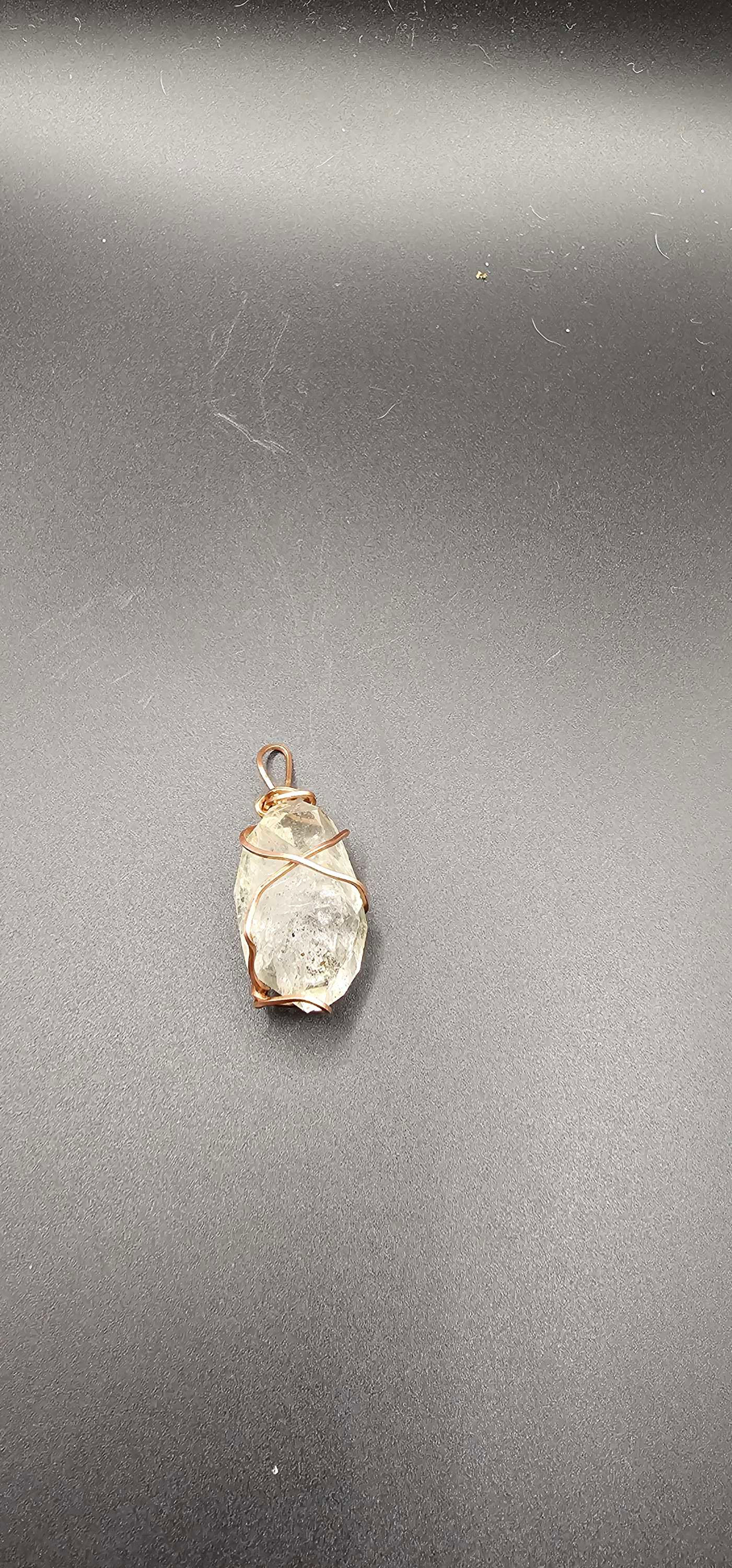 Herkimer Diamond Pendant from New York