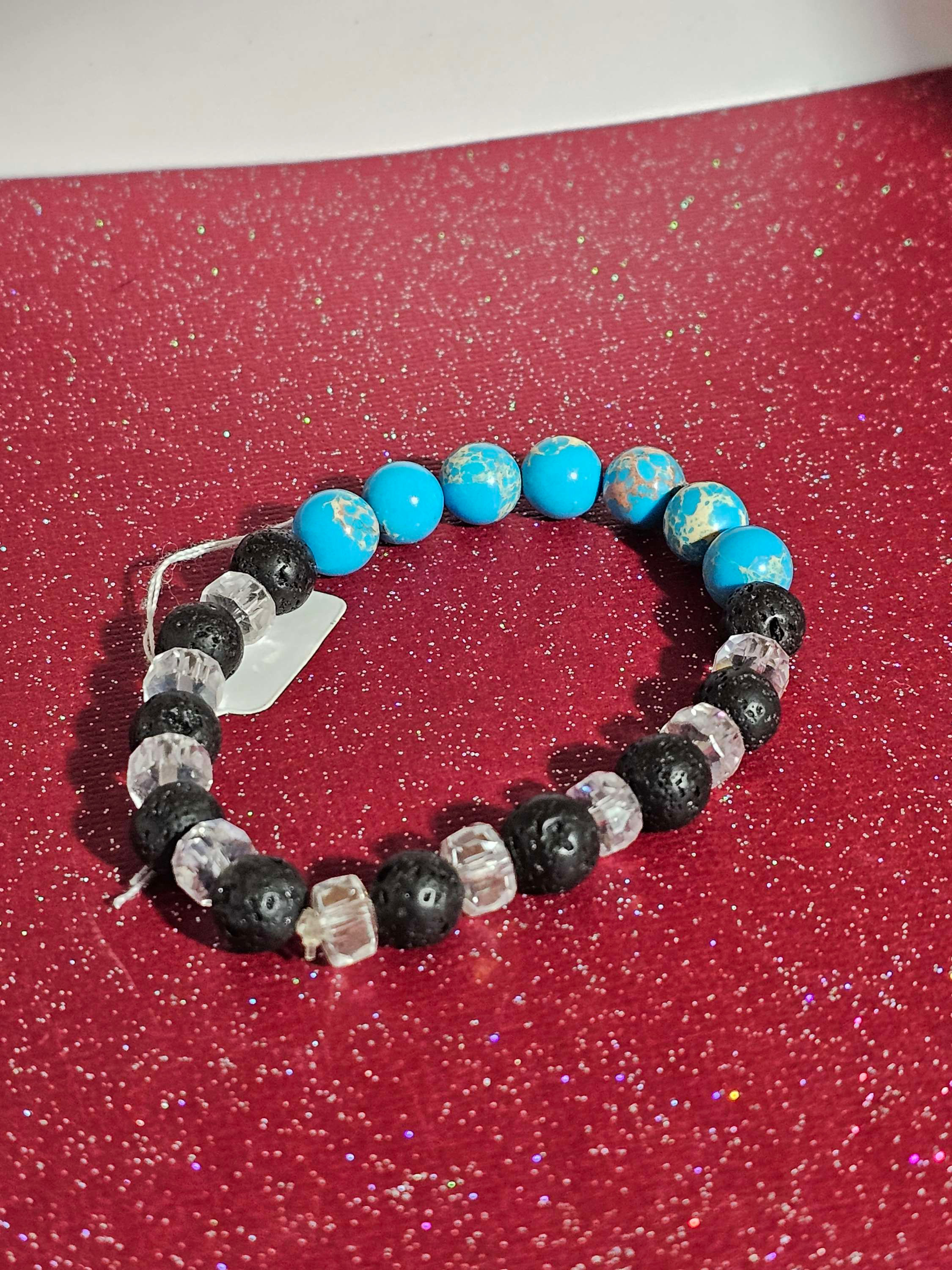 Blue Sediment Jasper Bracelet 