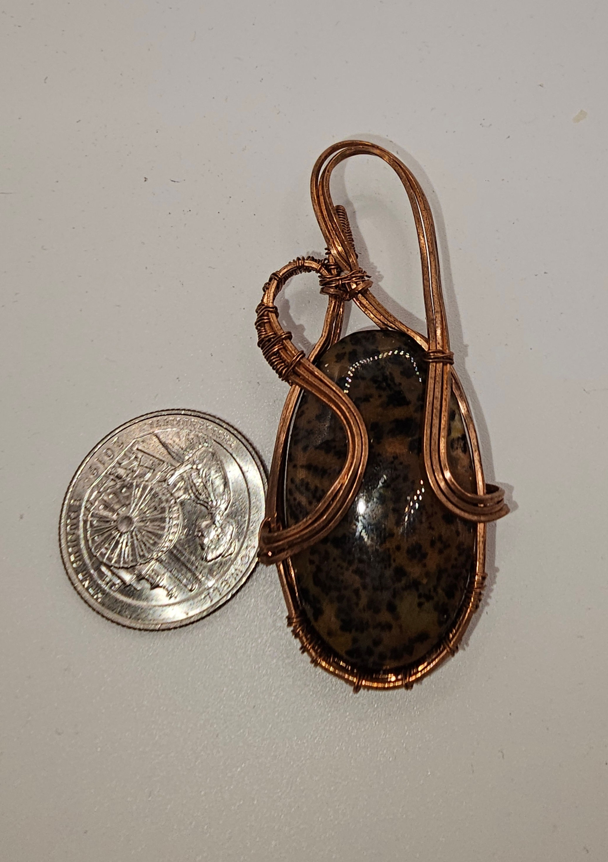 Leopardskin Jasper Pendant 