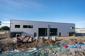 Projet de stockage de marchandises, AJM-EGB a mis en place un bâtiment industriel.