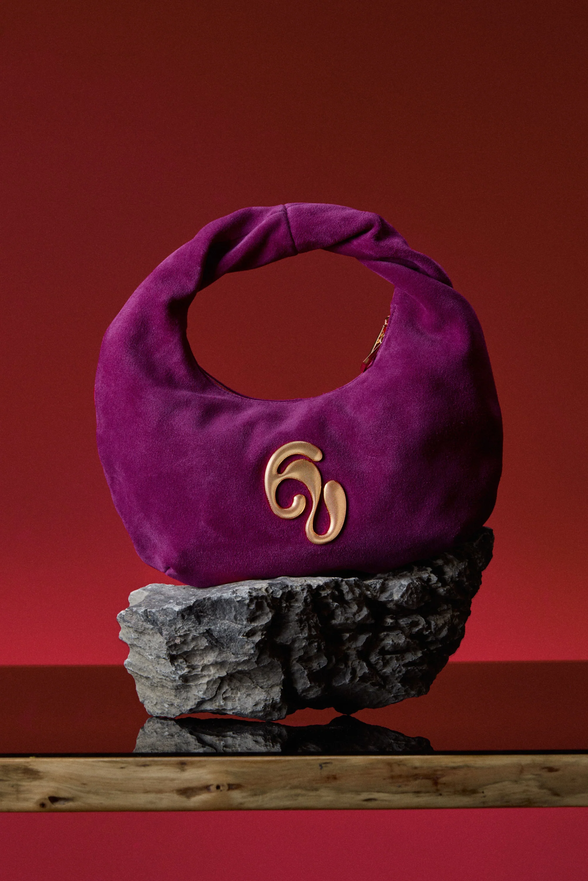  Purple Little London Shoulder Bag 