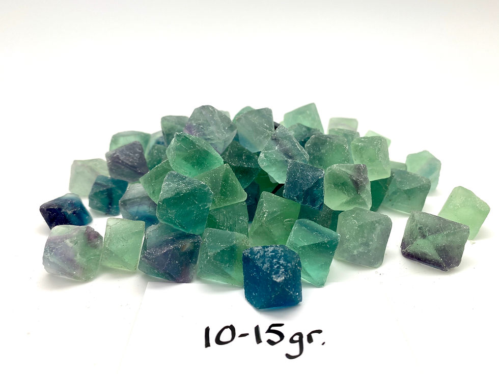 Miniatyrbilde: Fluoritt octaeder