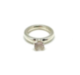 Prinsesse ring - Rosenkvarts