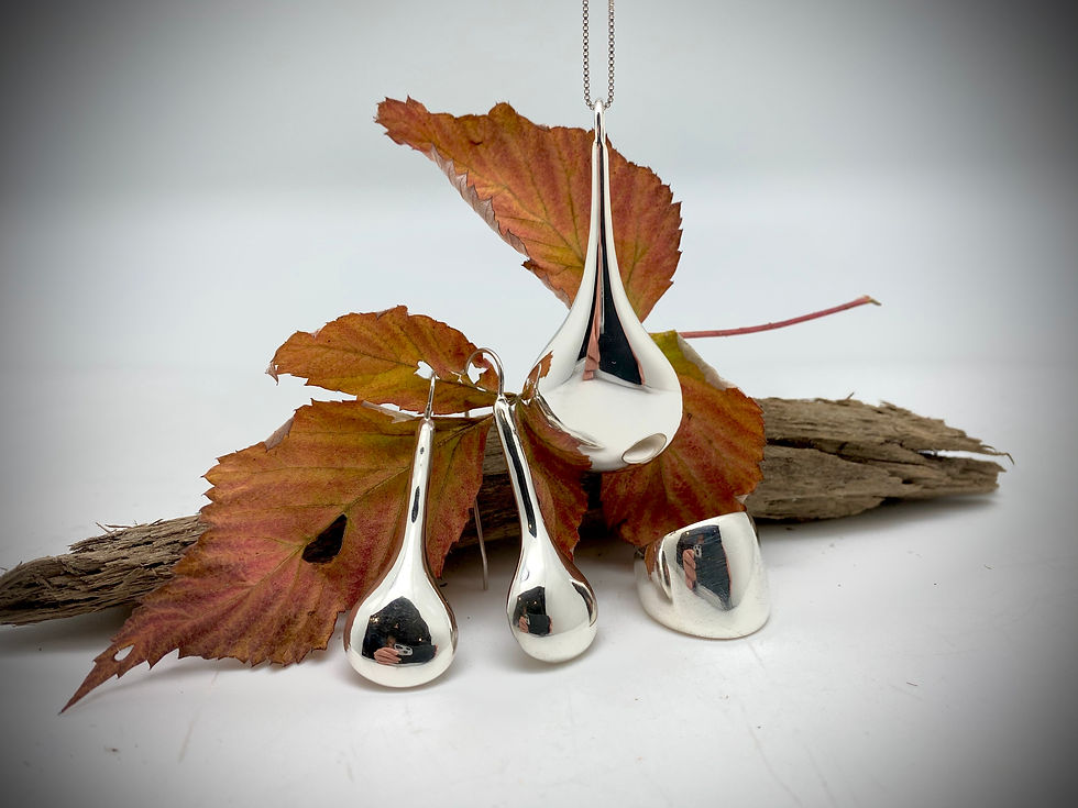 Miniaturebillede: Dråpe øreheng