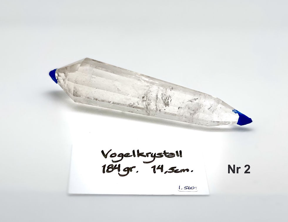 Miniatyrbilde: Store Vogel slipt Bergkrystall