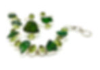 Peridot silver smycken