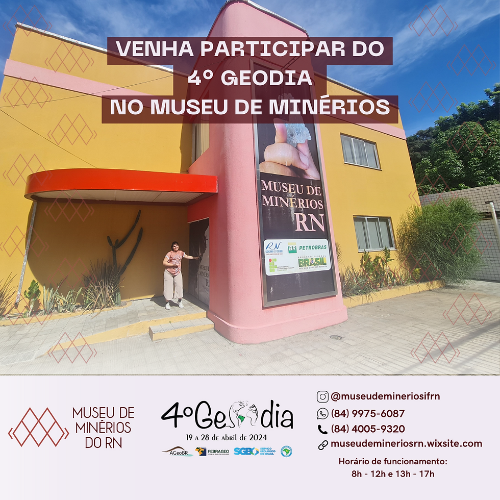 [VISITA GUIADA] Conhecendo o Museu de Minérios 