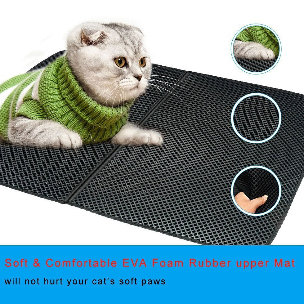Thumbnail: Waterproof Double Layer Cat Mat Litter