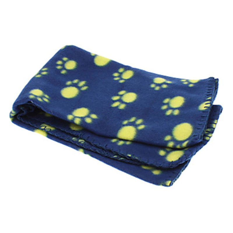 Miniaturbild: Schöne weiche Fleece-Hundedecke mit Pfotenabdruck