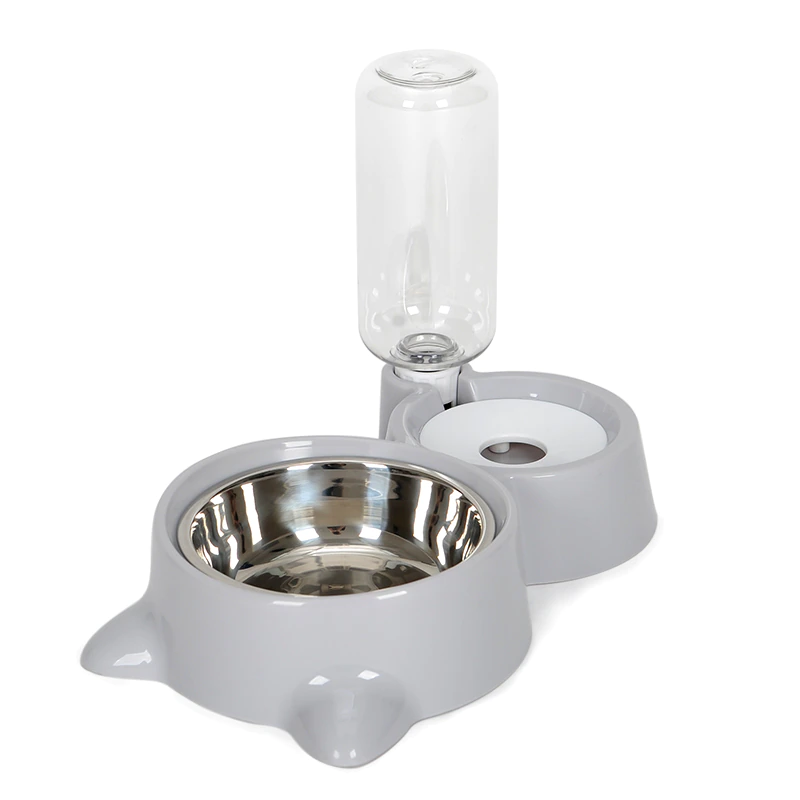 Thumbnail: Hoopet Cat Feeder Bowl and Drinking Fountain