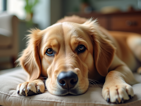 Dog on a Pillow