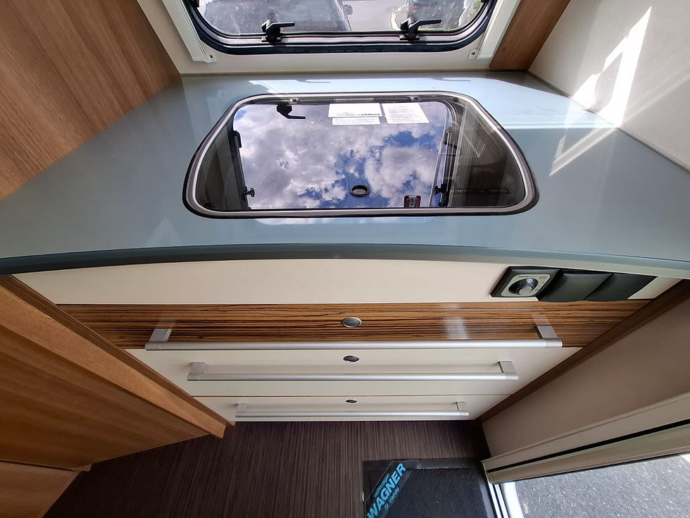 Miniaturbild: Dethleffs Lifestyle 520 KB - Mover Markise Vorzelt TV