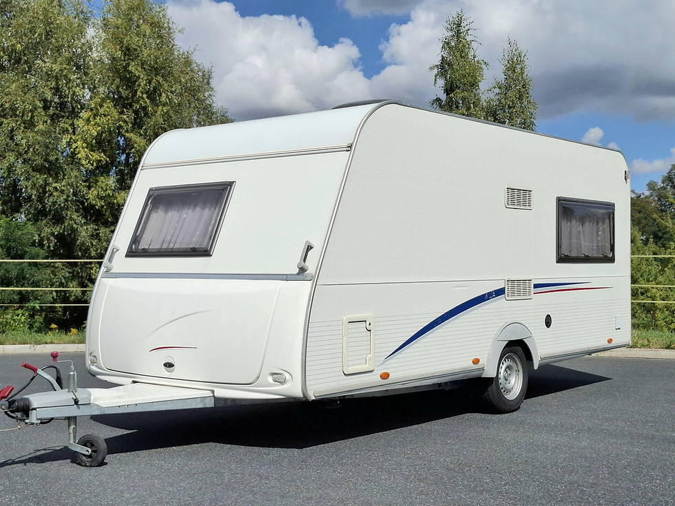 Miniaturbild: Bürstner Averso 450 TS - Franz.Bett + Sitzgruppe Dusche Vorzelt
