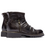 Thumbnail: Retro Color Leather Non Slip Side Zipper Casual Boots