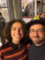 with big brother Aaron Parks