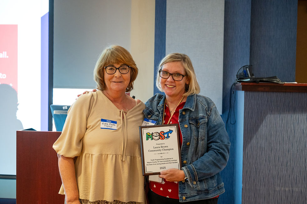 Laura Brown Receives 2025 Wayne County MOST Community Champion Award