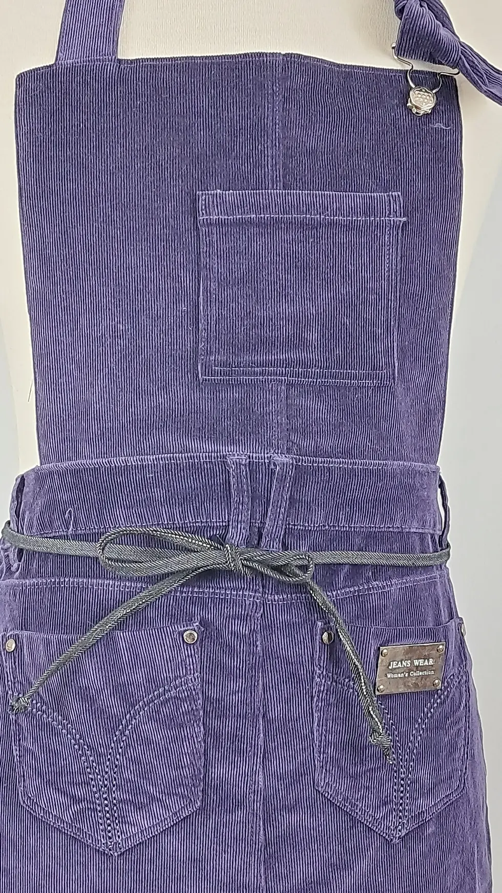 Miniature : Tablier velours violet