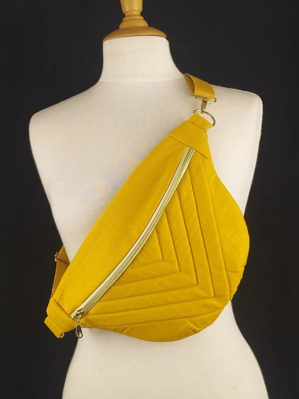 SAC BANANE lin citron