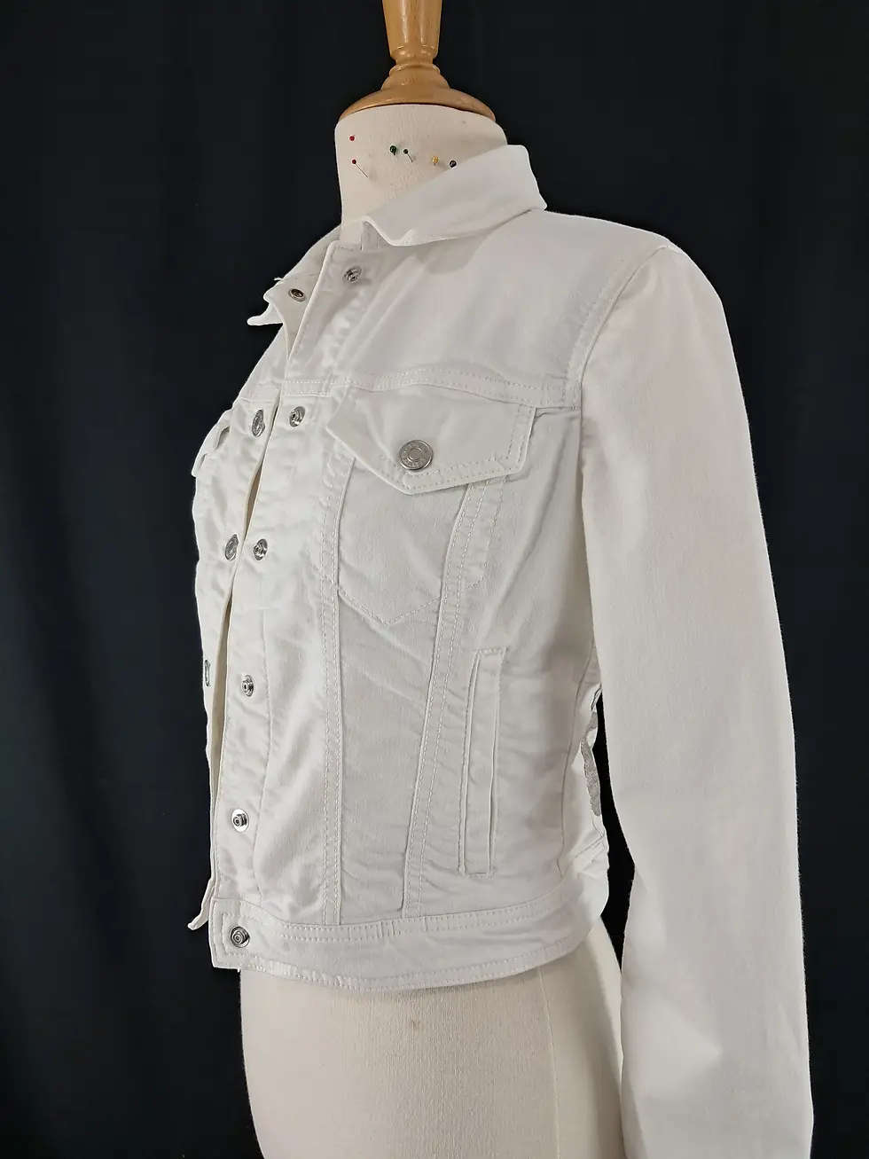 Miniature : Veste blanche EX VOTO orthensia beige