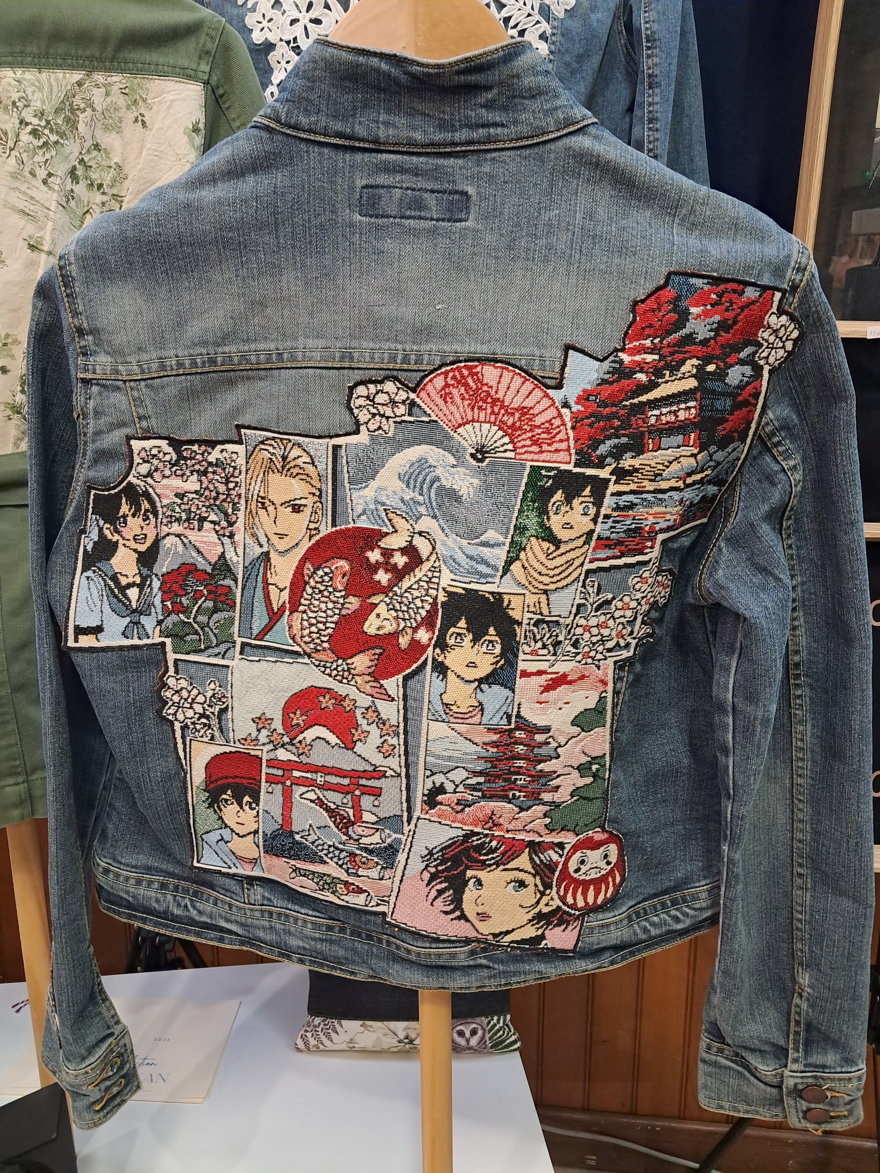 Veste jean Manga
