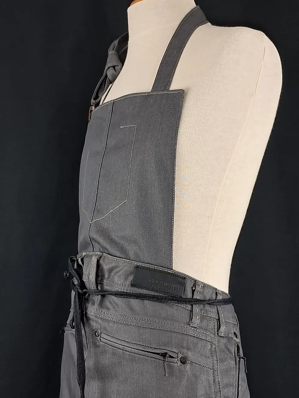 Miniature : Tablier jean Chevignon gris