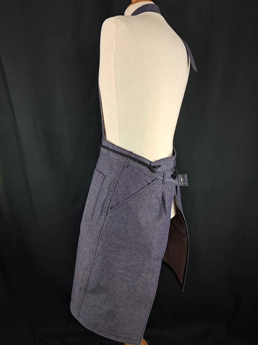 Miniature : Tablier pantalon navy et requins