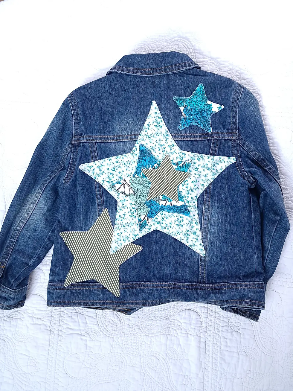 Miniature : Baby-veste étoile verte