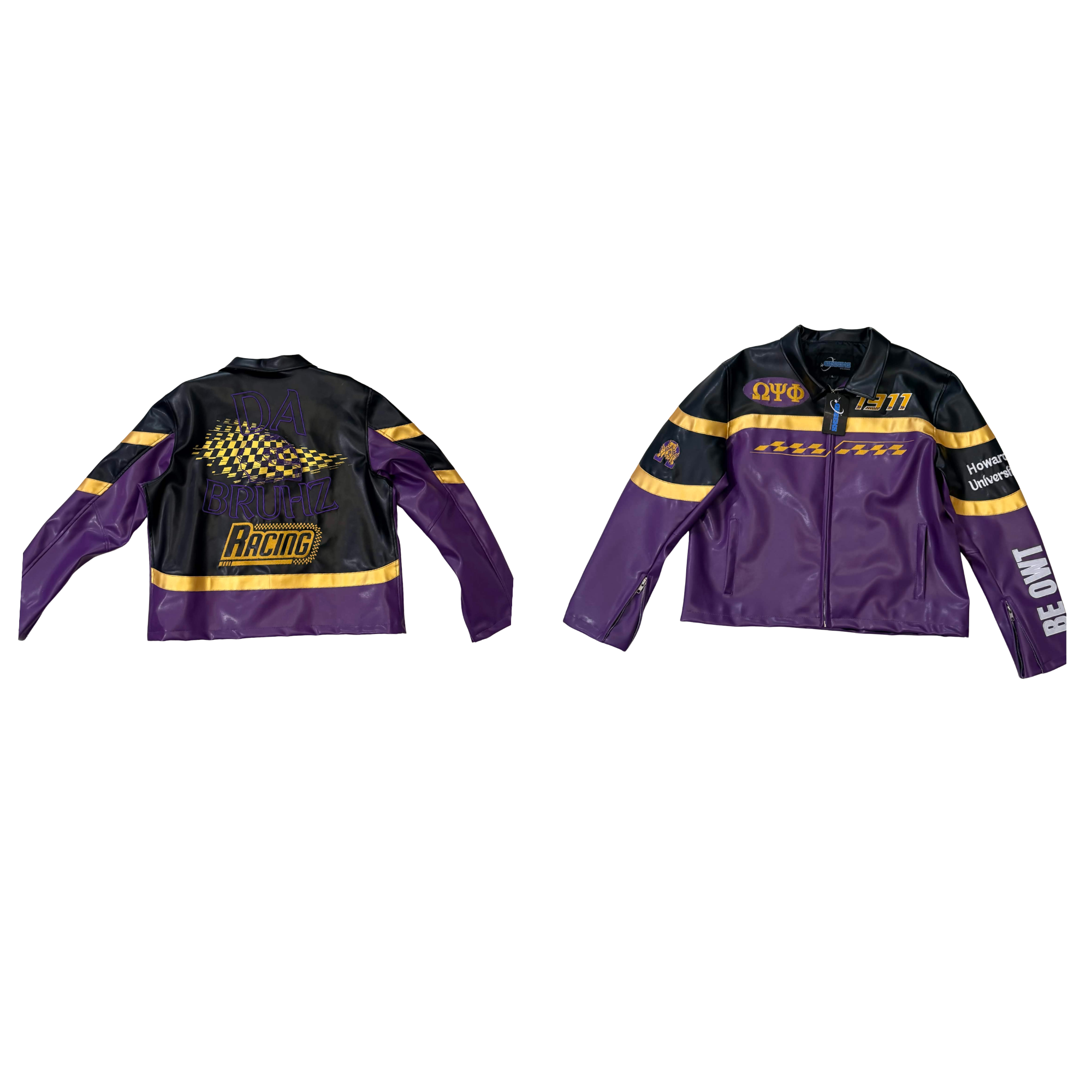 OMEGA "Talladega Nights " Biker Jacket
