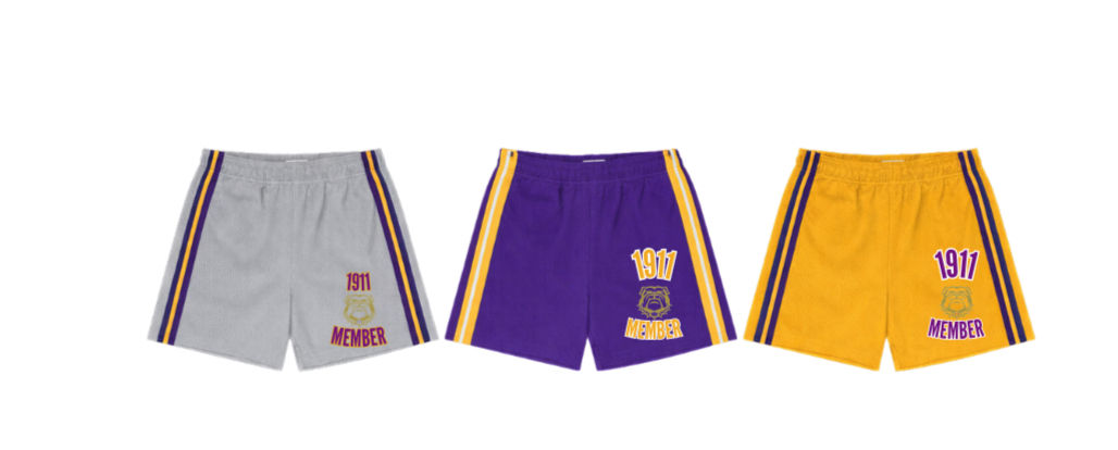 Omega Psi Phi Members Only Mesh Shorts