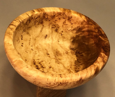 Kevin Nee's Burl Bowls are beautiful!