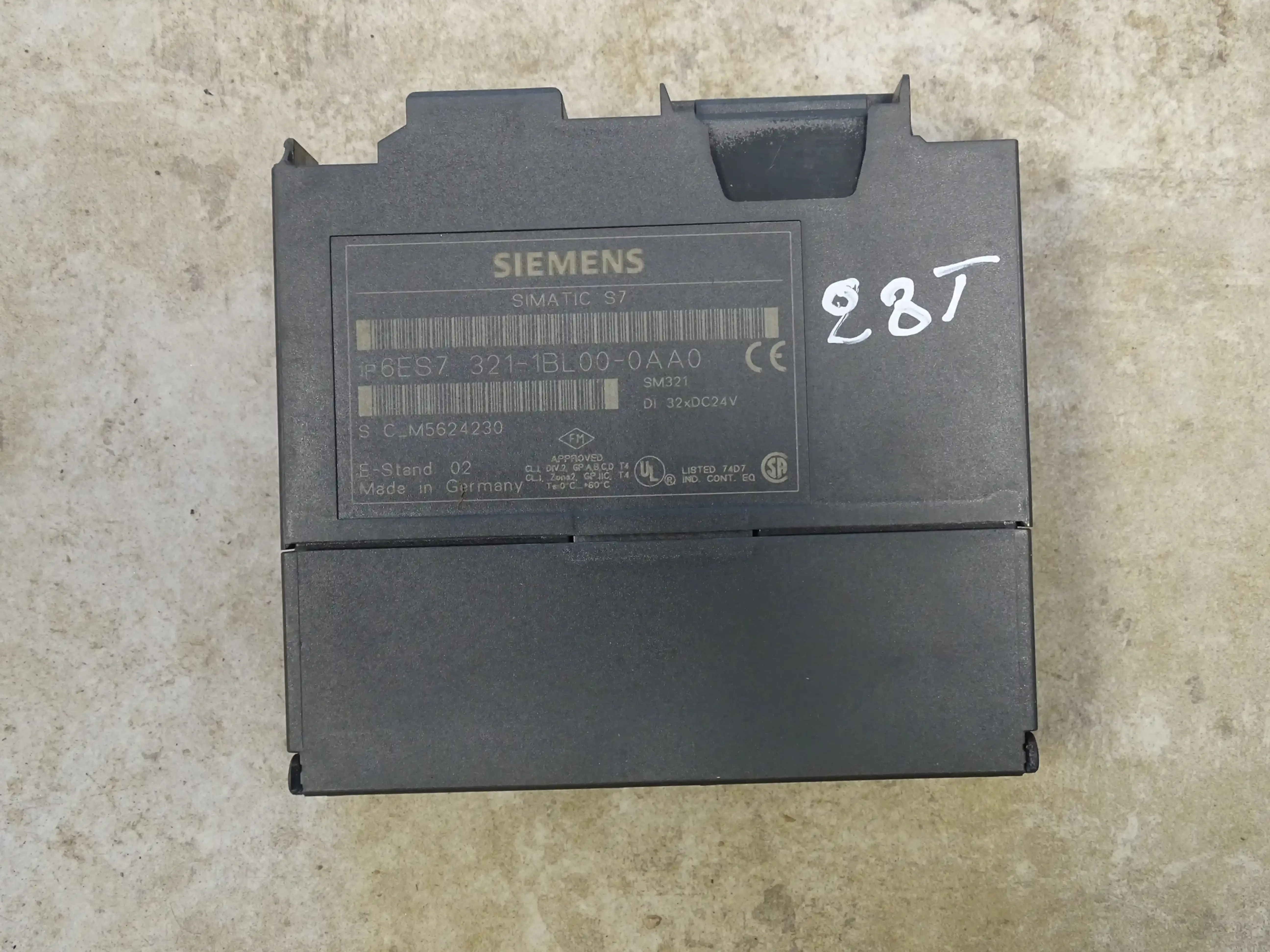 SIMATIC S7 6ES7 321 1BL00 0AA0 SIEMENS  28T 