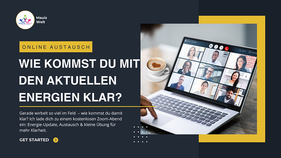 Wie kommst du mit den aktuellen Energien klar?